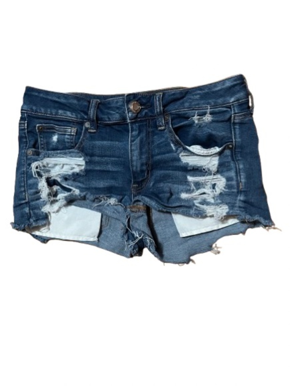 American Eagle Outfitters Shortie Women's Distressed Denim Shorts - Size 6